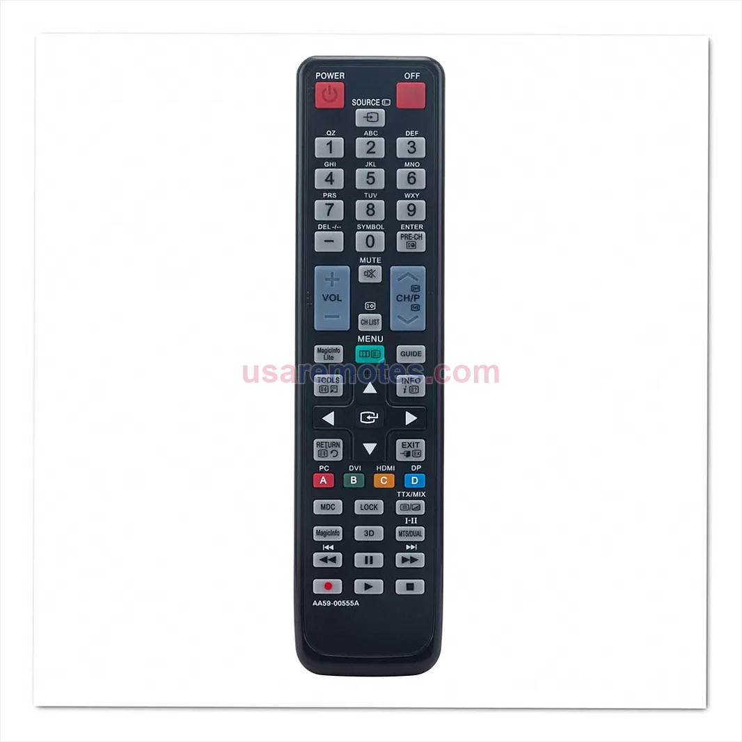 Samsung DE55A remote control replacement Samsung DE55A remote control replacement