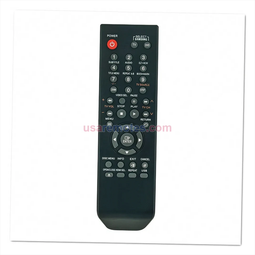 Samsung DVD-1080P9 remote control replacement Samsung DVD-1080P9 remote control replacement