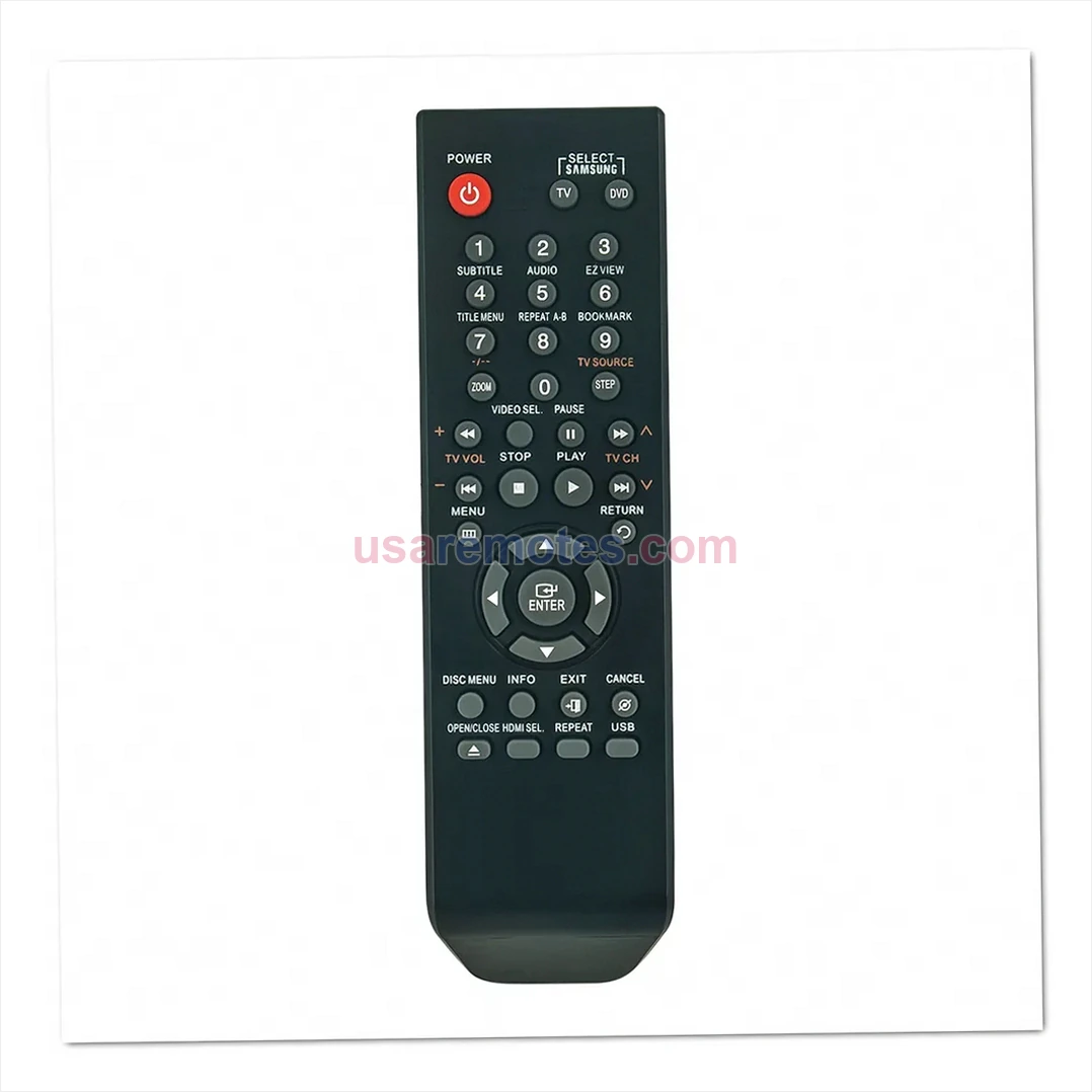 Samsung DVD-1080PR remote control replacement Samsung DVD-1080PR remote control replacement