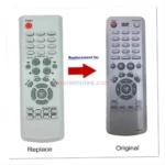 Samsung DVD-P548K remote control replacement