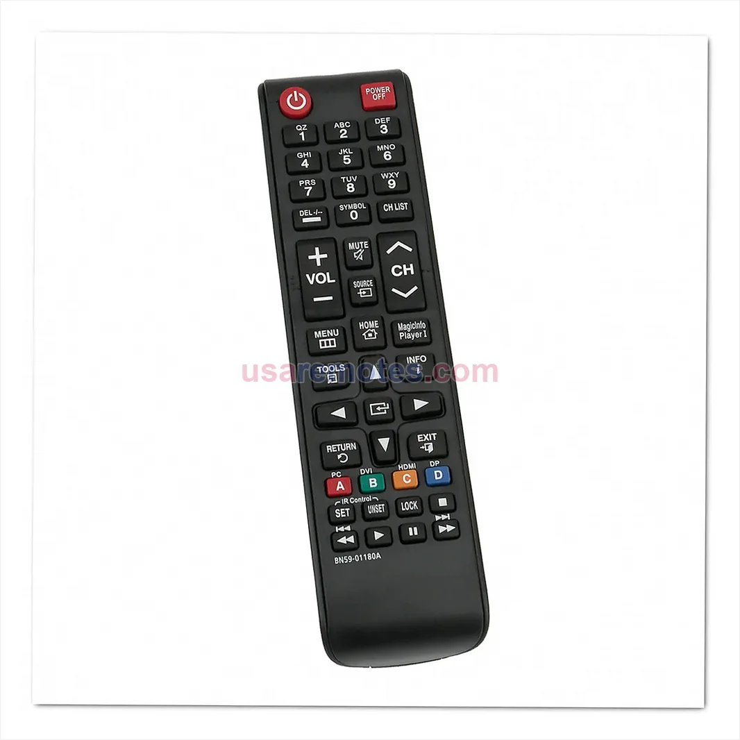 Samsung LH24OHBEBGBXZA remote control replacement Samsung LH24OHBEBGBXZA remote control replacement
