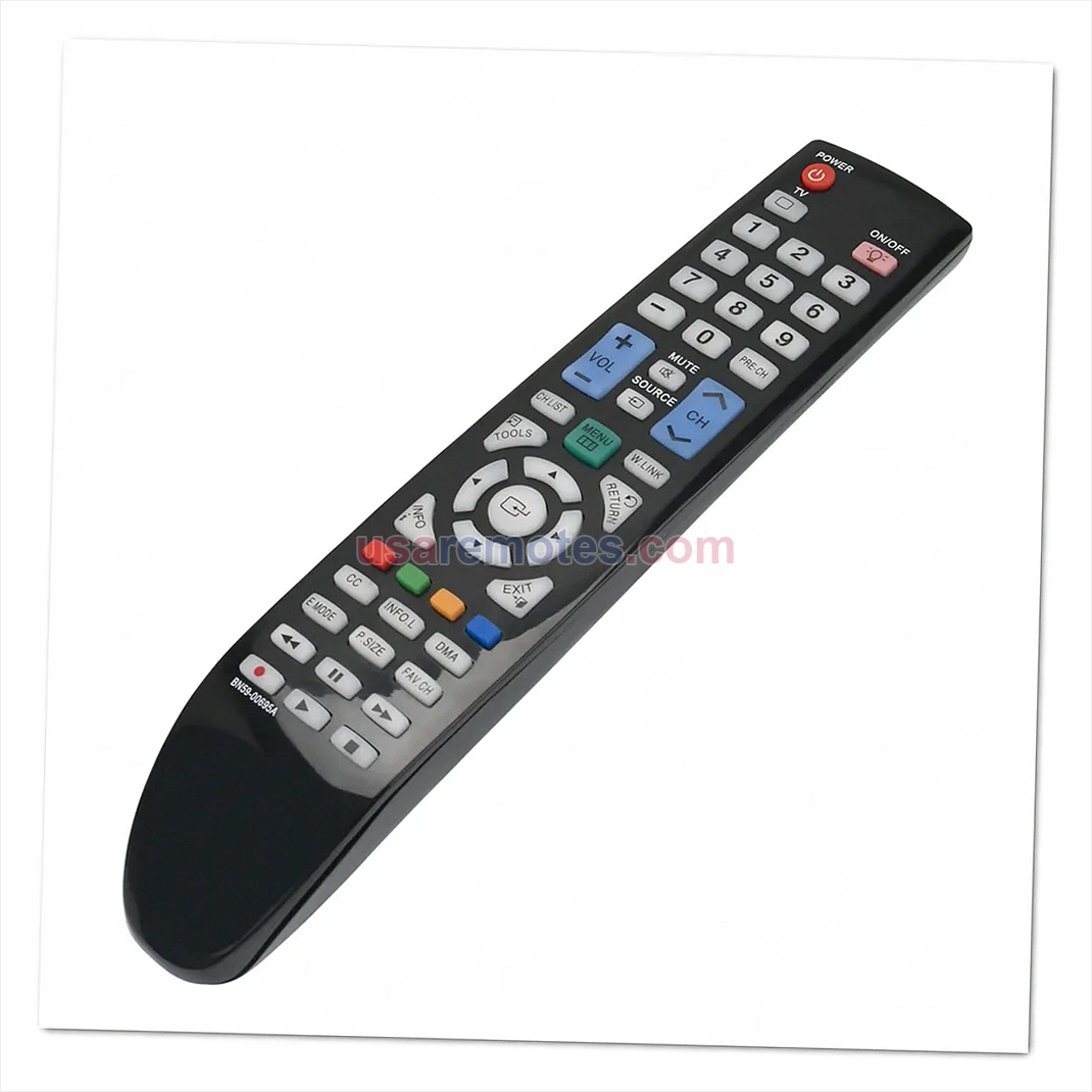 Samsung LN52A650A1FX TV remote control replacement Samsung LN52A650A1FX TV remote control replacement