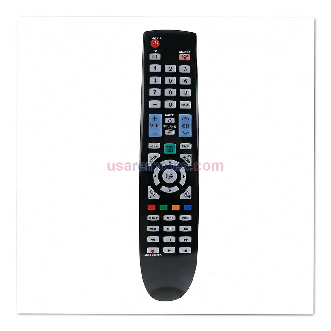 Samsung LN52B610A5F remote control replacement Samsung LN52B610A5F remote control replacement