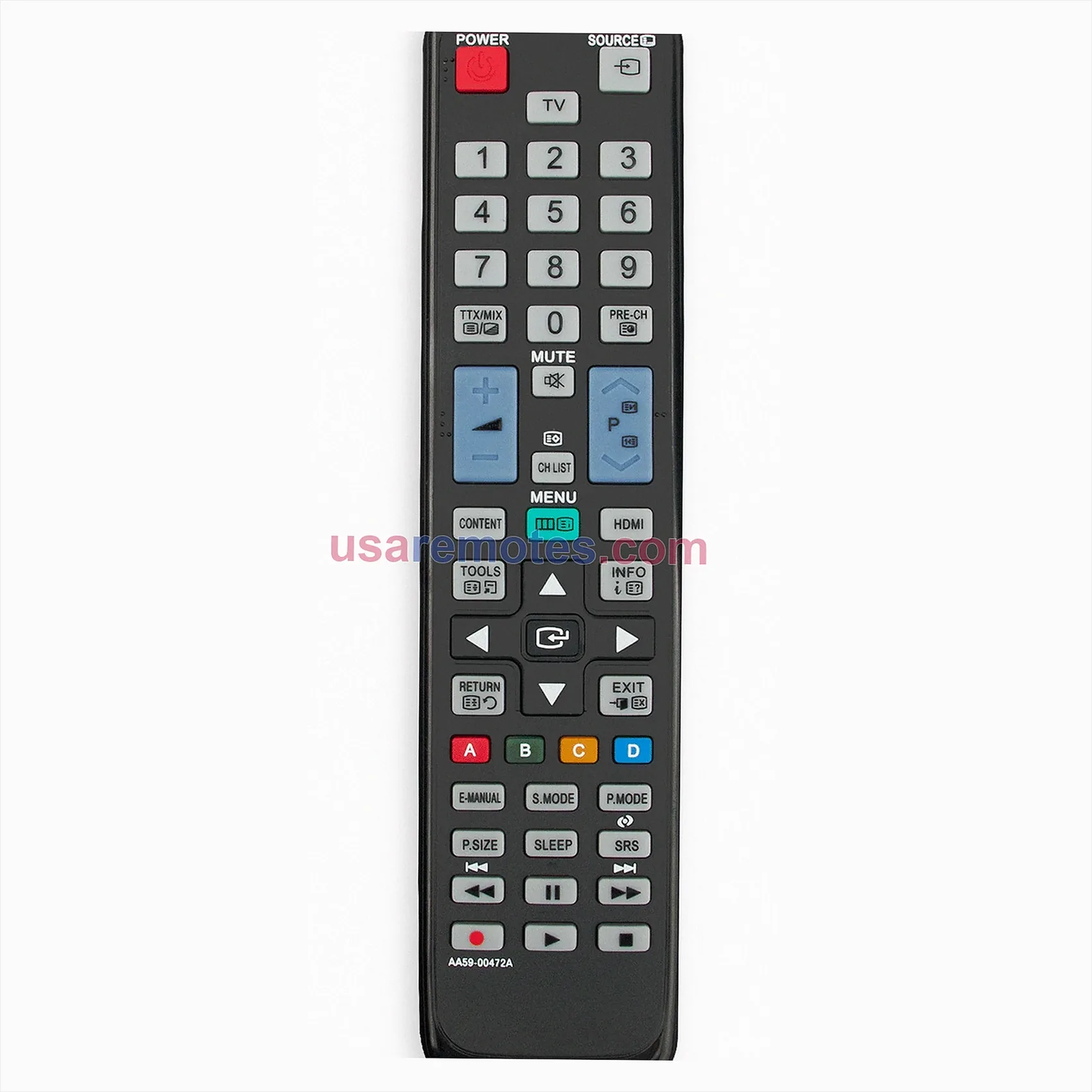 Samsung UA37D5000PRCXA remote control replacement Samsung UA37D5000PRCXA remote control replacement