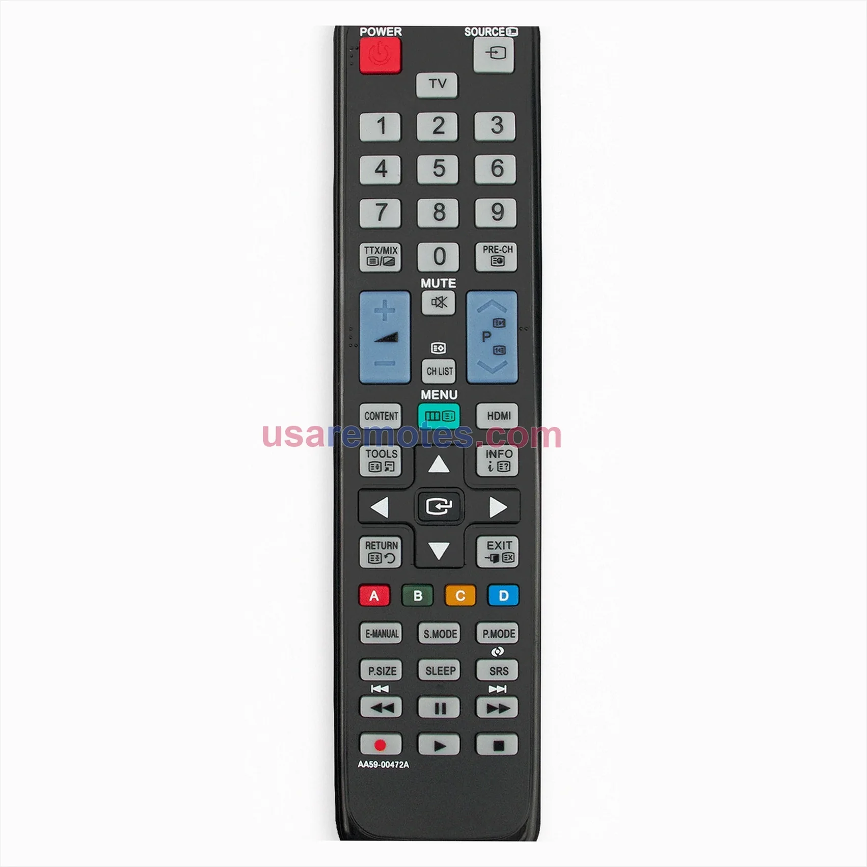 Samsung UA40D5000PRXSJ remote control replacement Samsung UA40D5000PRXSJ remote control replacement