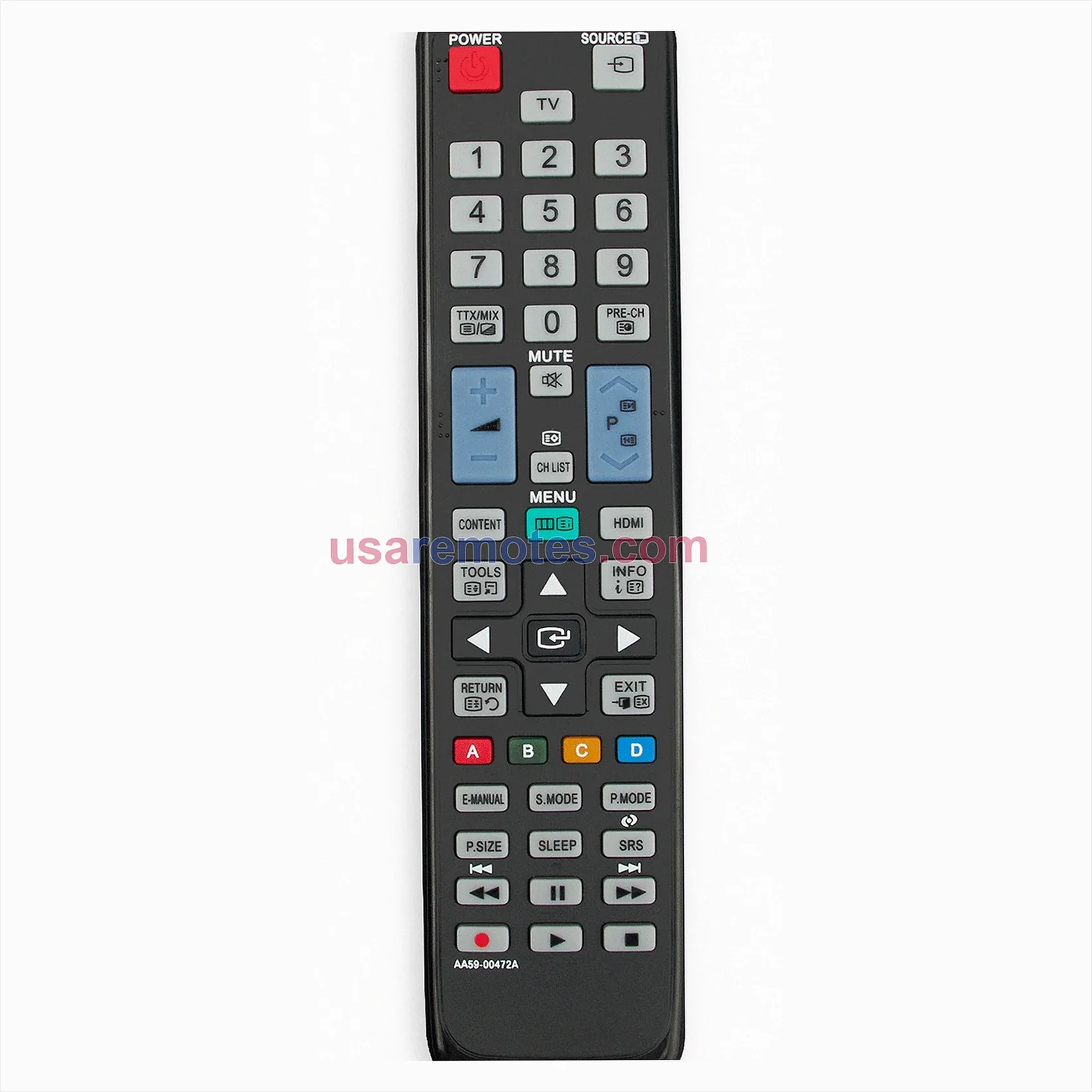 Samsung UA46D5000PRSEC remote control replacement Samsung UA46D5000PRSEC remote control replacement