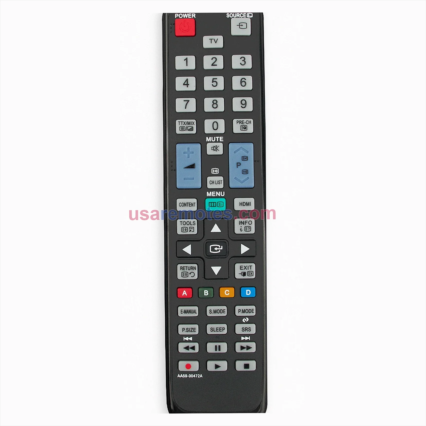 Samsung UA46D5000PRSOT remote control replacement Samsung UA46D5000PRSOT remote control replacement