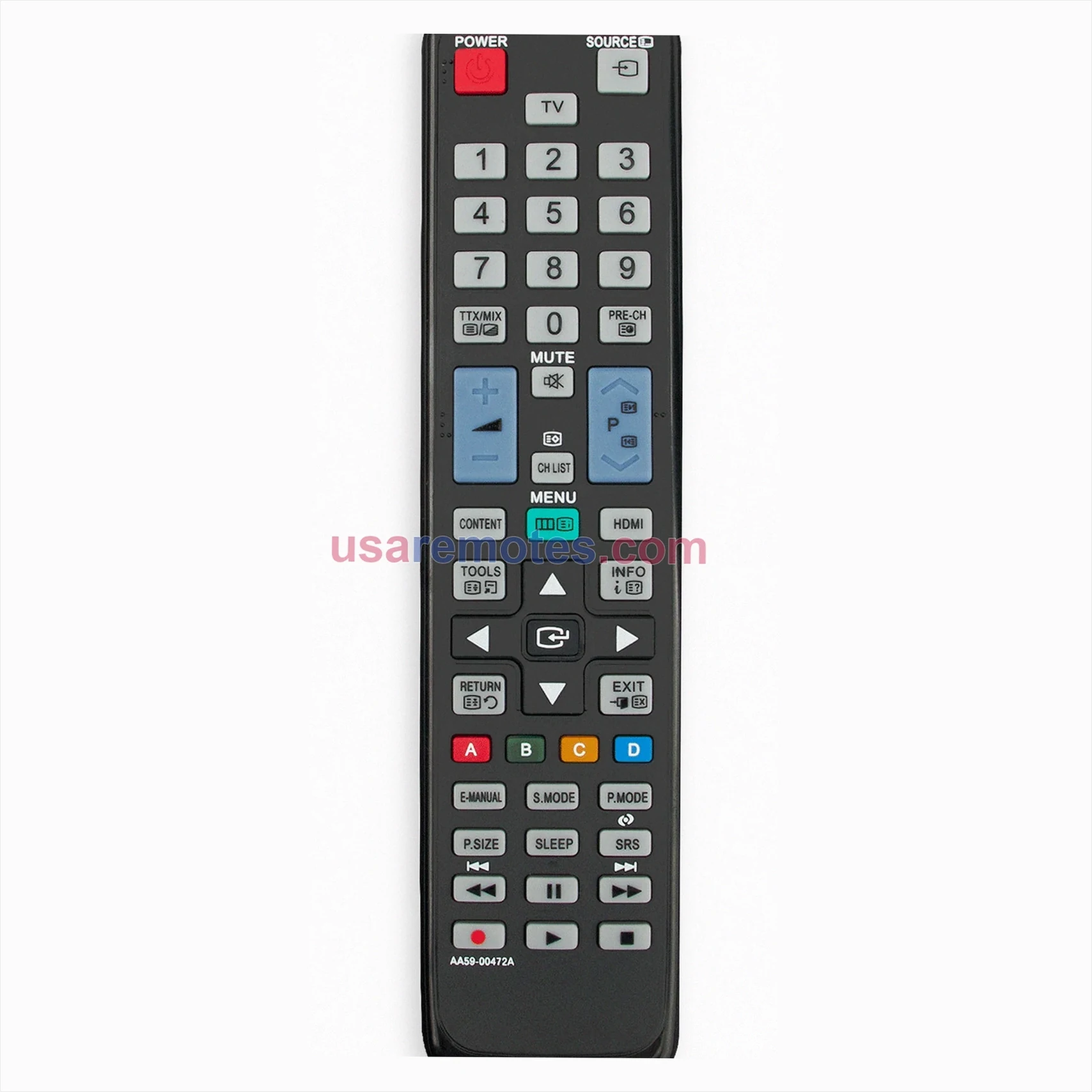 Samsung UA46D5000PRXUM remote control replacement Samsung UA46D5000PRXUM remote control replacement
