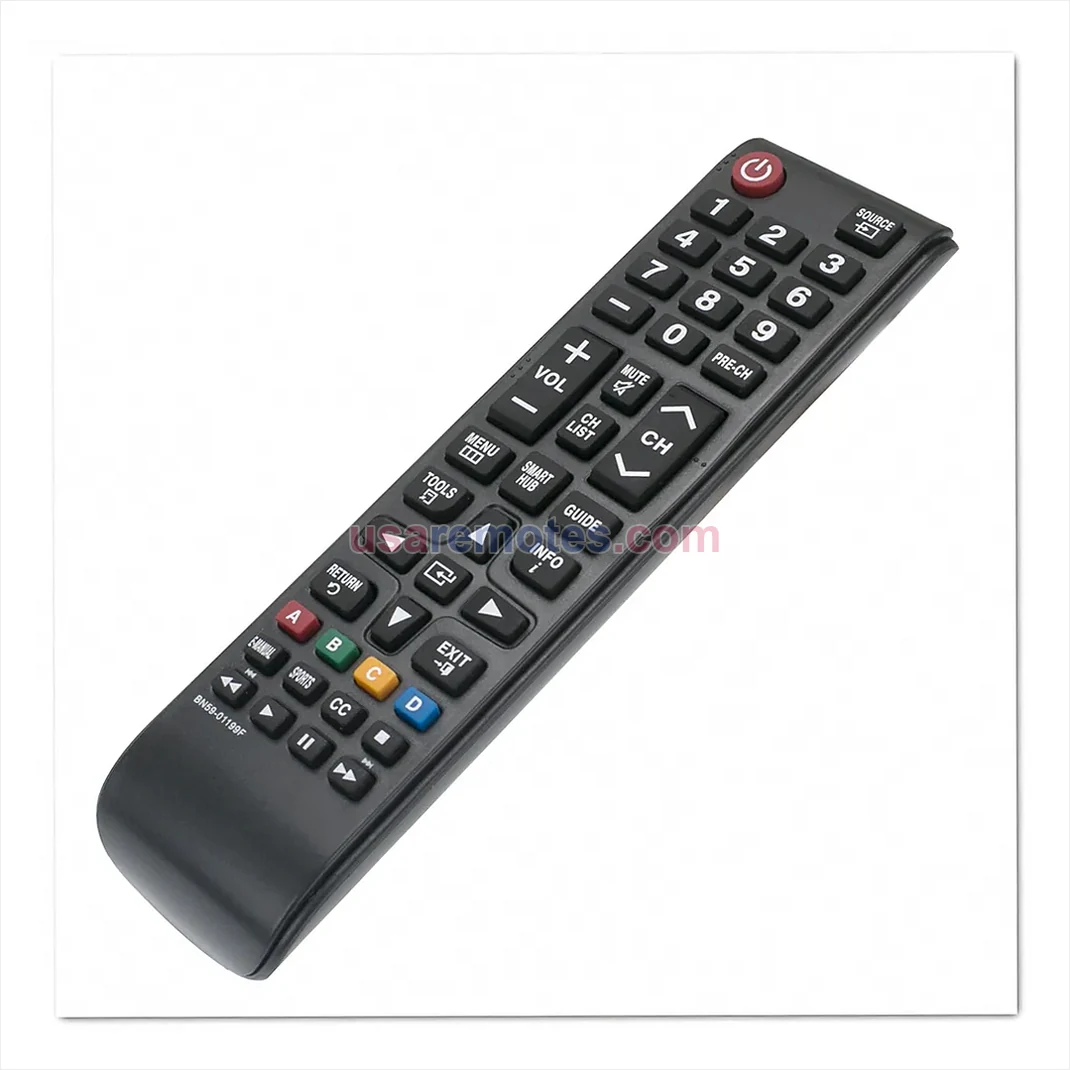 Samsung UN48J520DAFXZA TV remote control replacement Samsung UN48J520DAFXZA TV remote control replacement