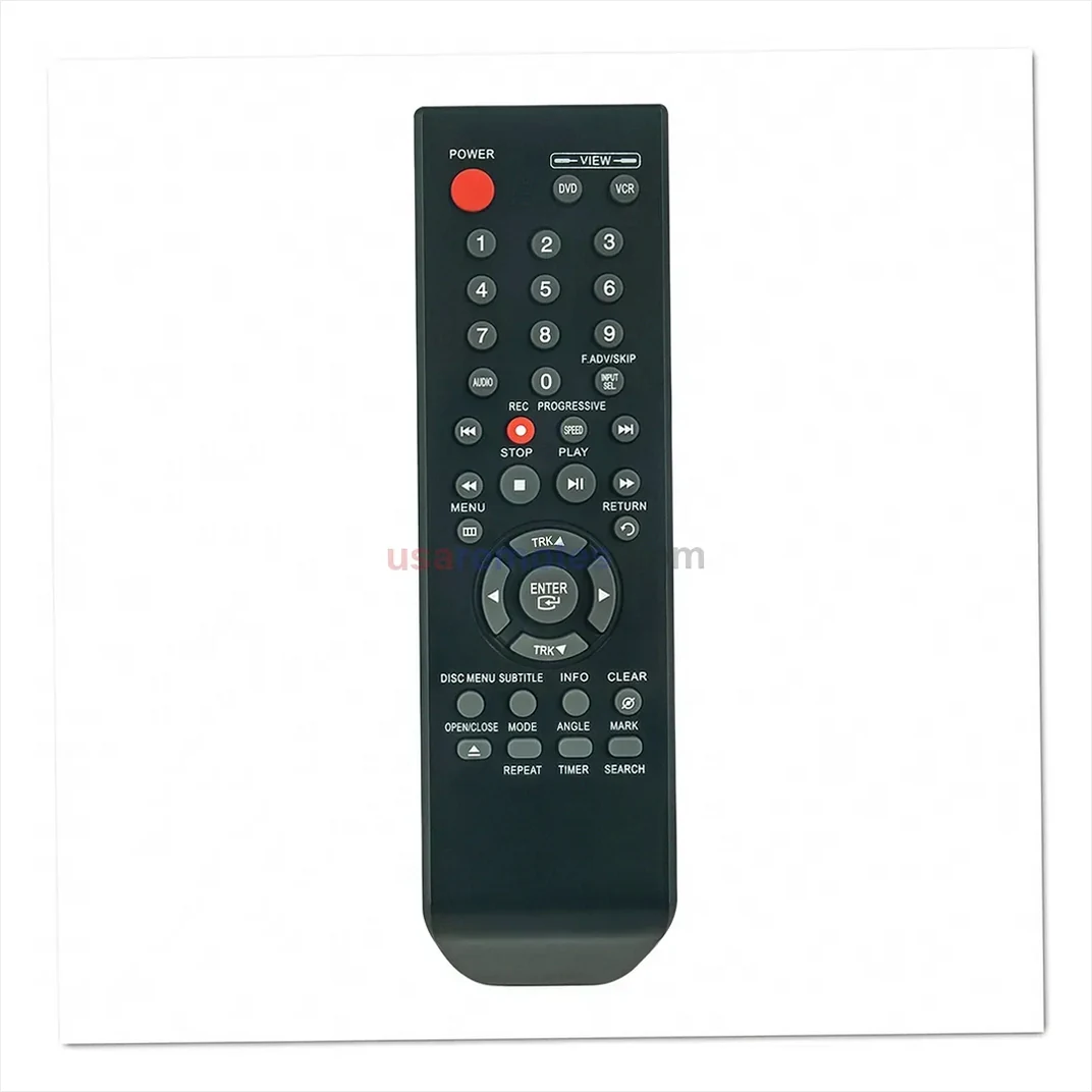 Samsung V6700-XAC DVD VHS Combo Player Remote Control Samsung V6700-XAC DVD VHS Combo Player Remote Control