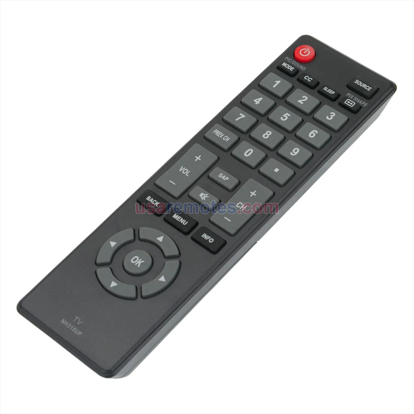 Sanyo LCD-32K40A remote control replacement Sanyo LCD-32K40A remote control replacement