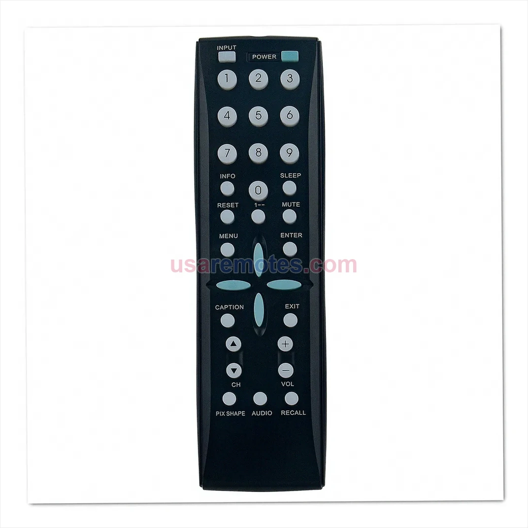 Sanyo LV0514 TV remote control replacement Sanyo LV0514 TV remote control replacement