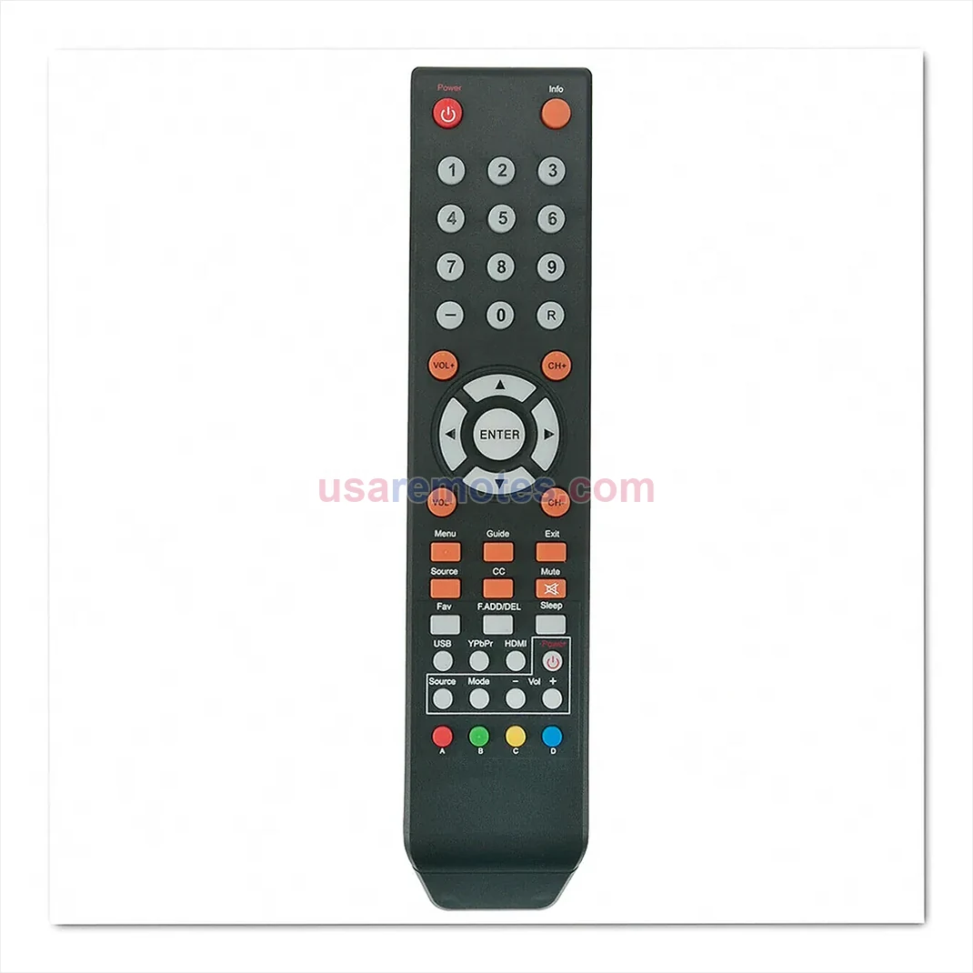 Sceptre E246BD-SR remote control replacement Sceptre E246BD-SR remote control replacement