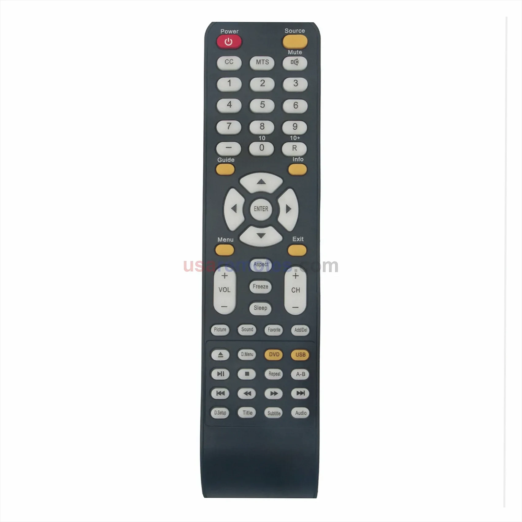 Sceptre E325BD-HD TV / DVD Player Combo Remote Control Sceptre E325BD-HD TV / DVD Player Combo Remote Control