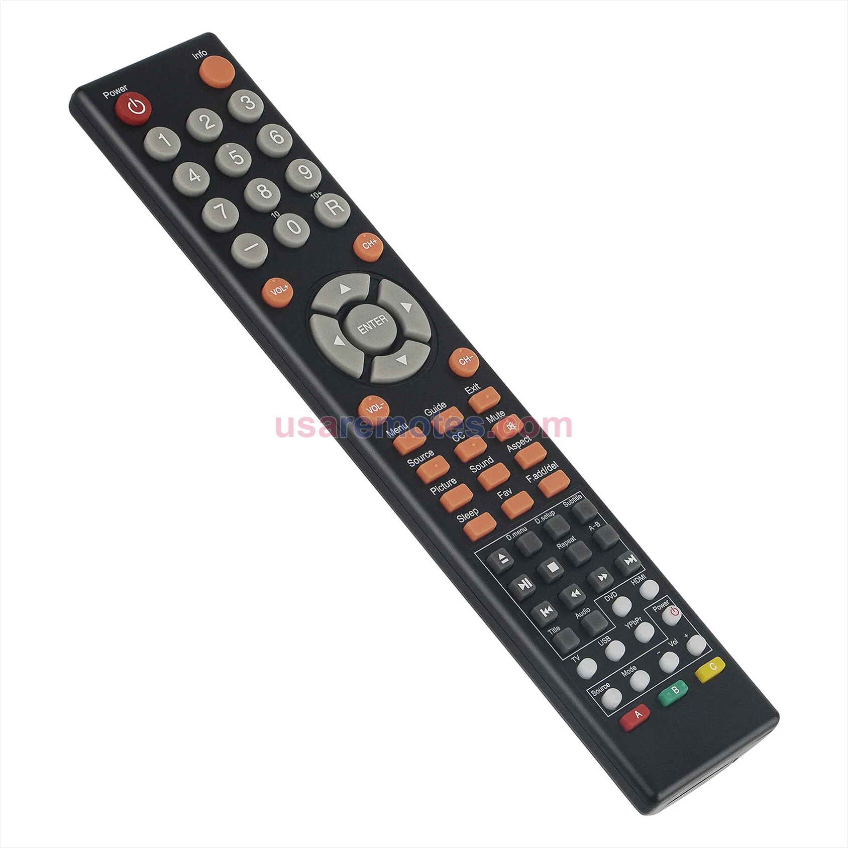 Sceptre E325BD-SS remote control replacement Sceptre E325BD-SS remote control replacement