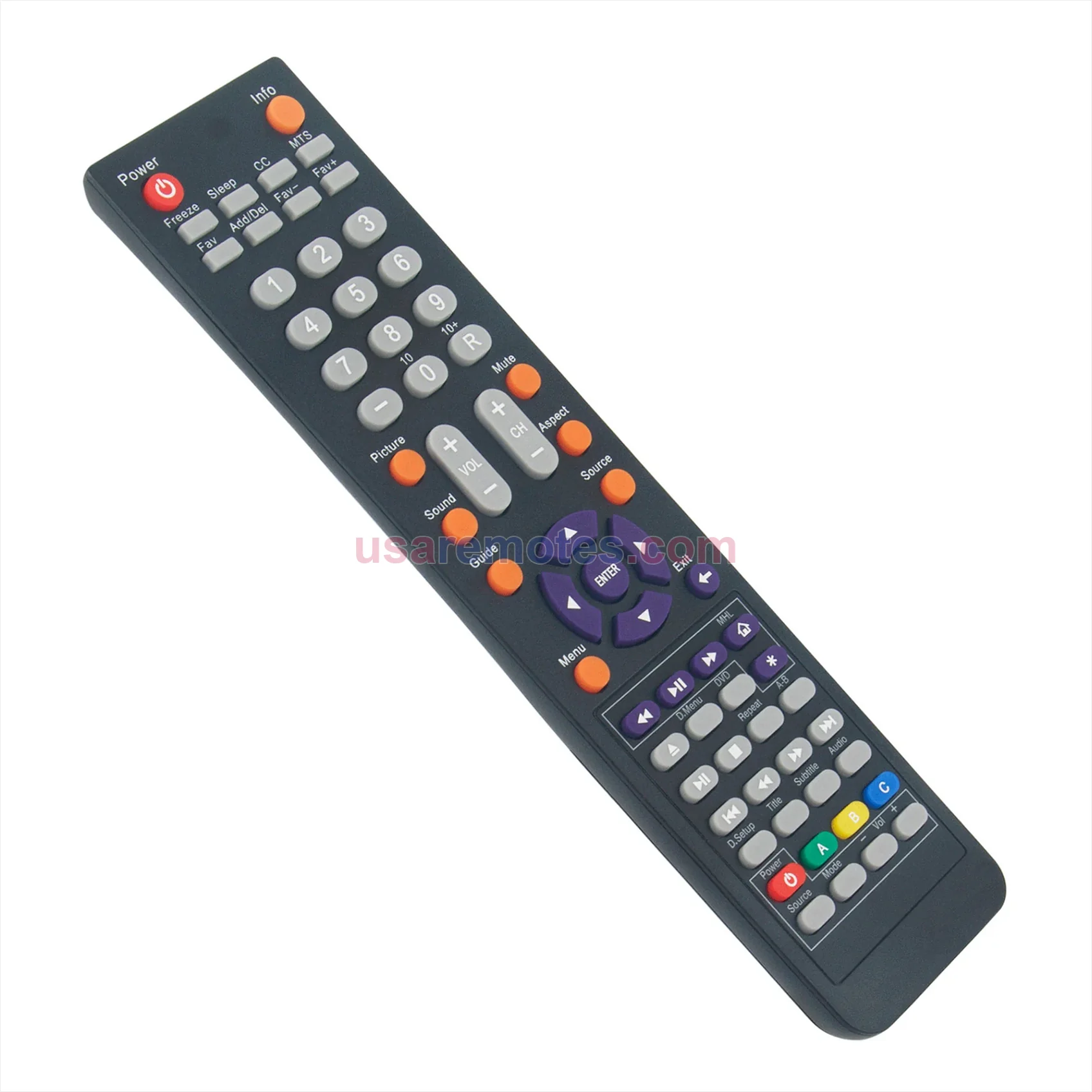 Sceptre E405BD-FMQR remote control replacement Sceptre E405BD-FMQR remote control replacement