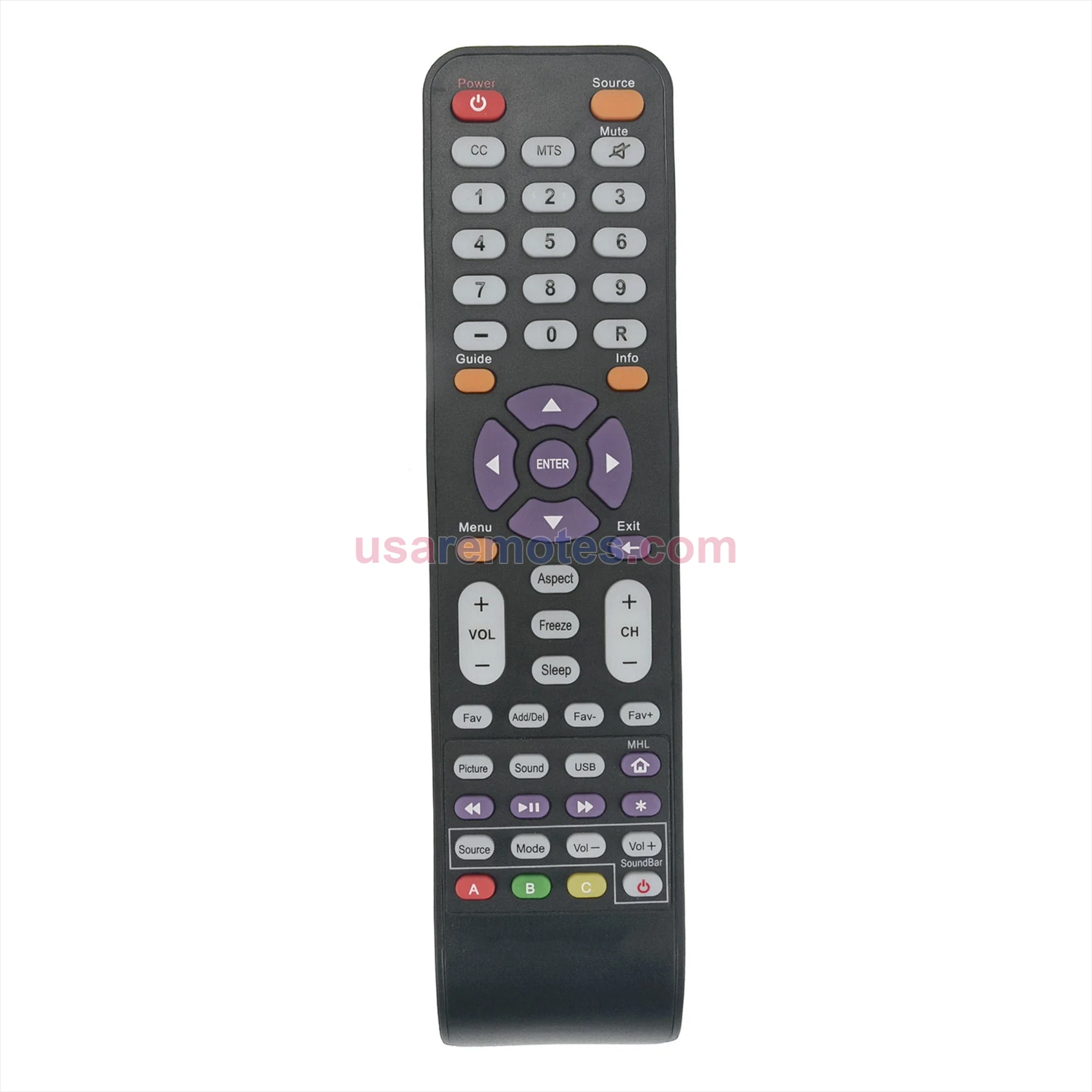 Sceptre QN85Q80A remote control replacement Sceptre QN85Q80A remote control replacement
