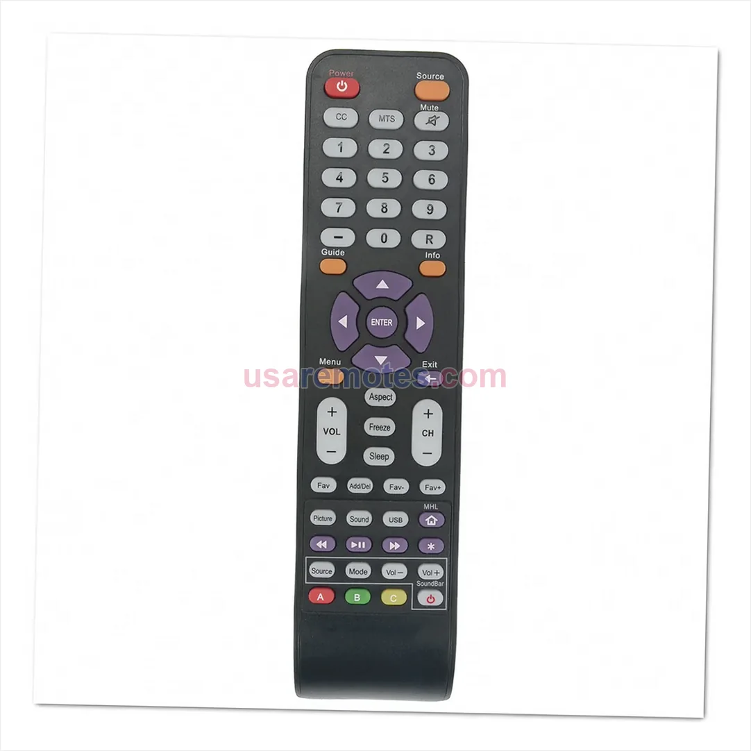 Sceptre U500CV-UMK remote control replacement Sceptre U500CV-UMK remote control replacement