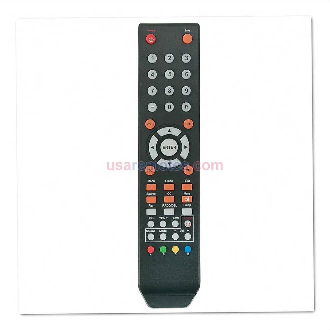 Sceptre U515CV-UMKR remote control replacement Sceptre U515CV-UMKR remote control replacement
