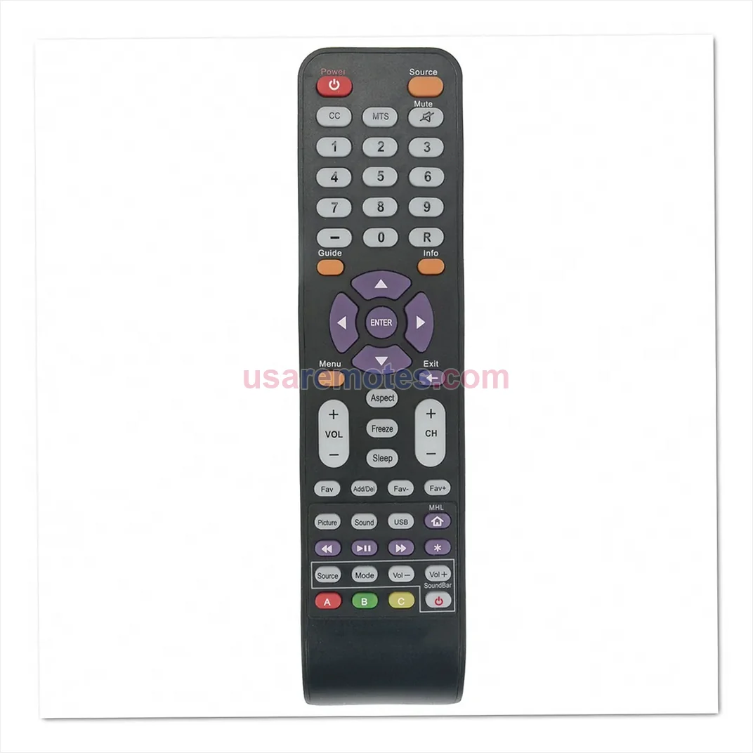 Sceptre U55 remote control replacement Sceptre U55 remote control replacement