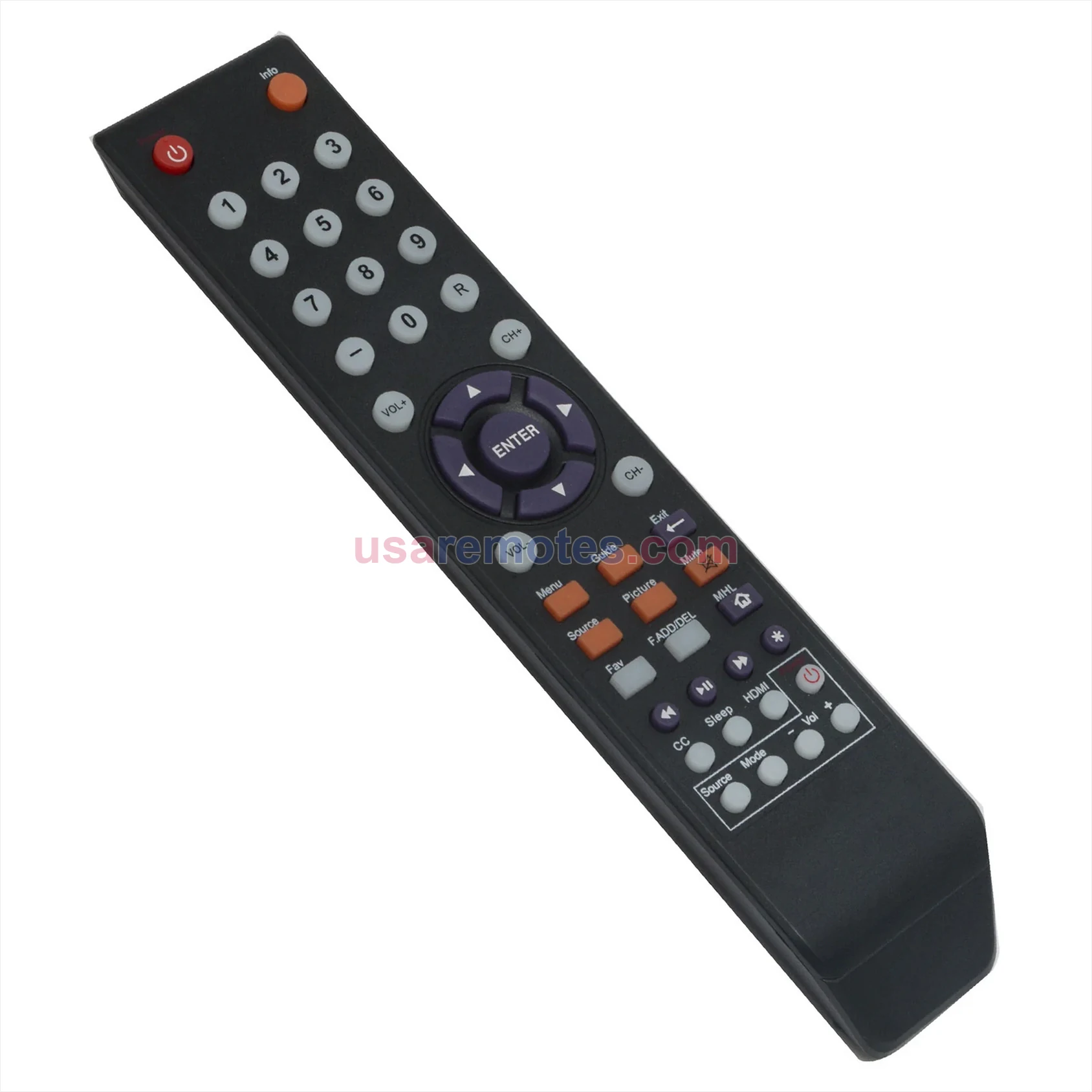 Sceptre X322BV-MQC remote control replacement Sceptre X322BV-MQC remote control replacement