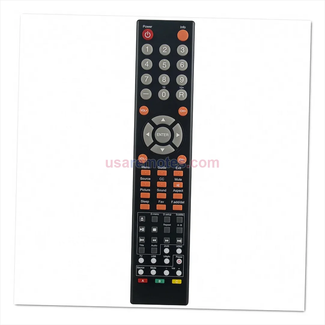 Sceptre X405BV-FMDU remote control replacement Sceptre X405BV-FMDU remote control replacement