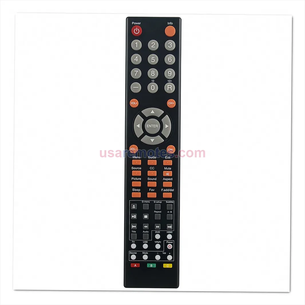 Sceptre X415BV-FMQR remote control replacement Sceptre X415BV-FMQR remote control replacement