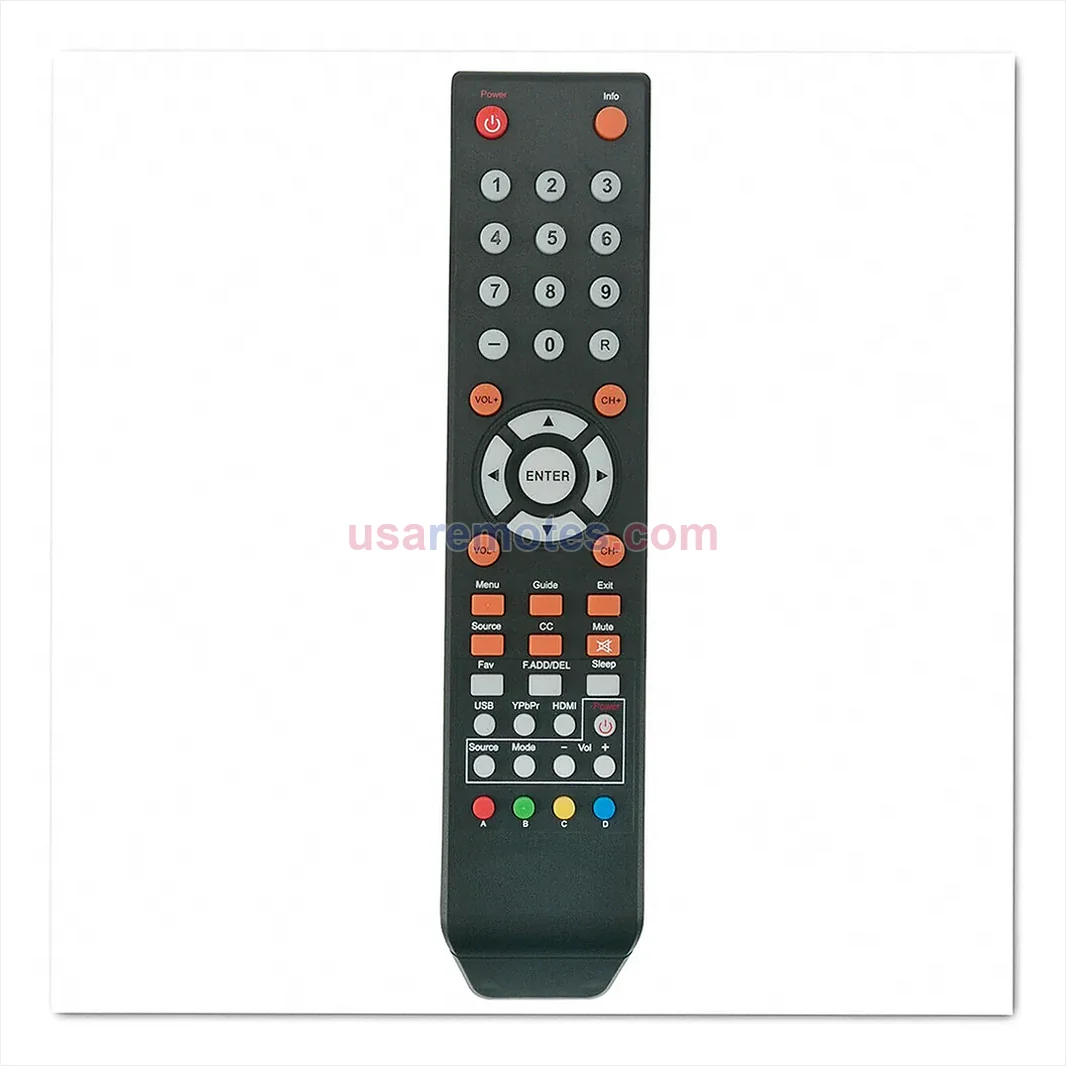 Sceptre X435BV-FSR remote control replacement Sceptre X435BV-FSR remote control replacement