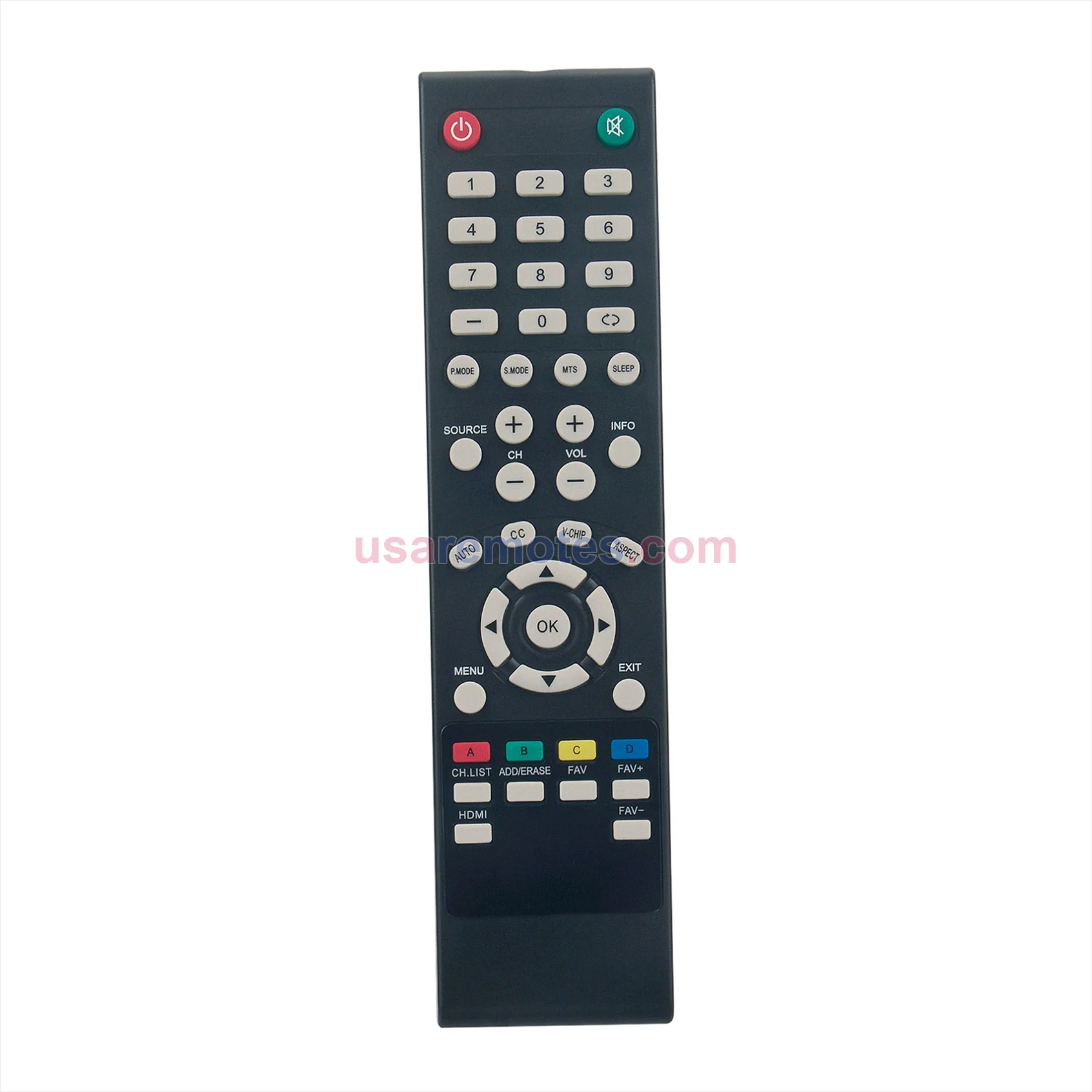 Seiki SC-462TC remote control replacement