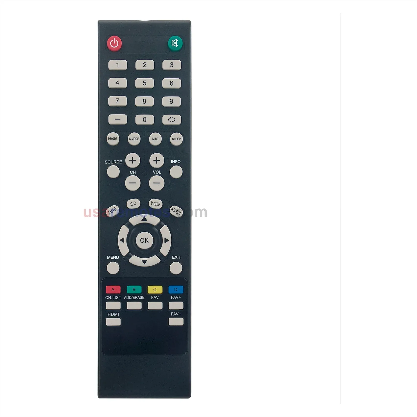 Seiki SE-20HS04 remote control replacement