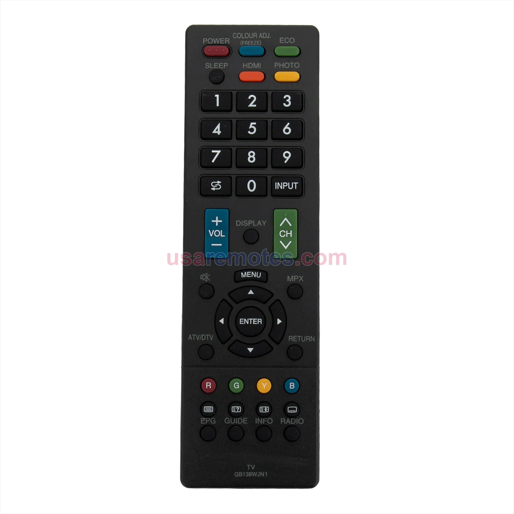 Sharp 39FLZR274X remote control replacement Sharp 39FLZR274X remote control replacement
