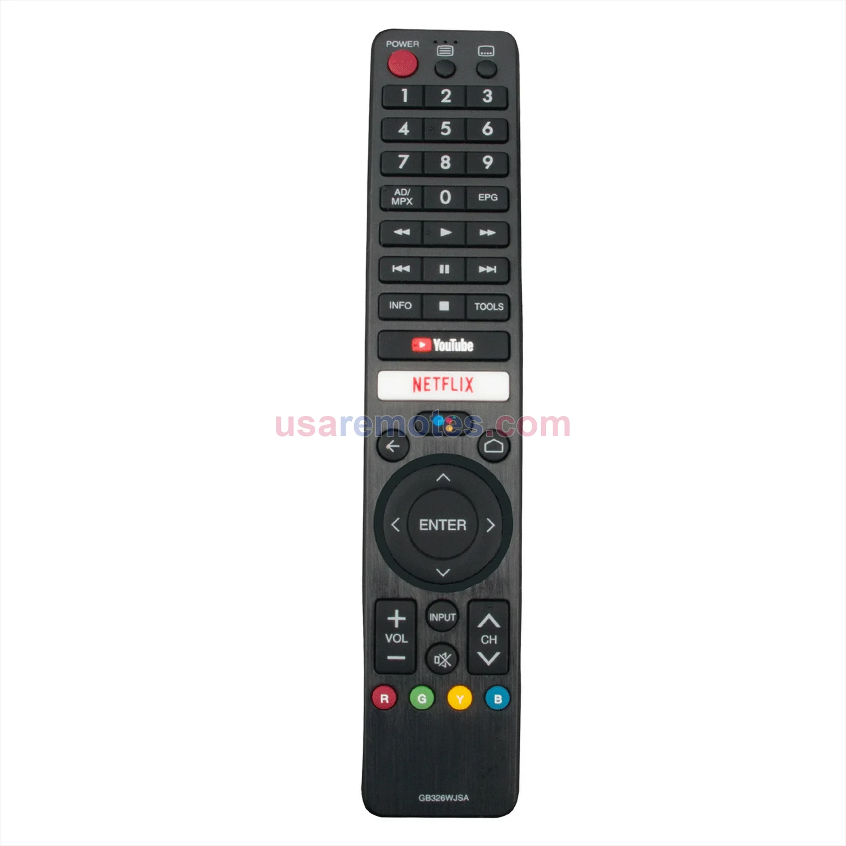 Sharp 4T-C50BK1X remote control replacement Sharp 4T-C50BK1X remote control replacement