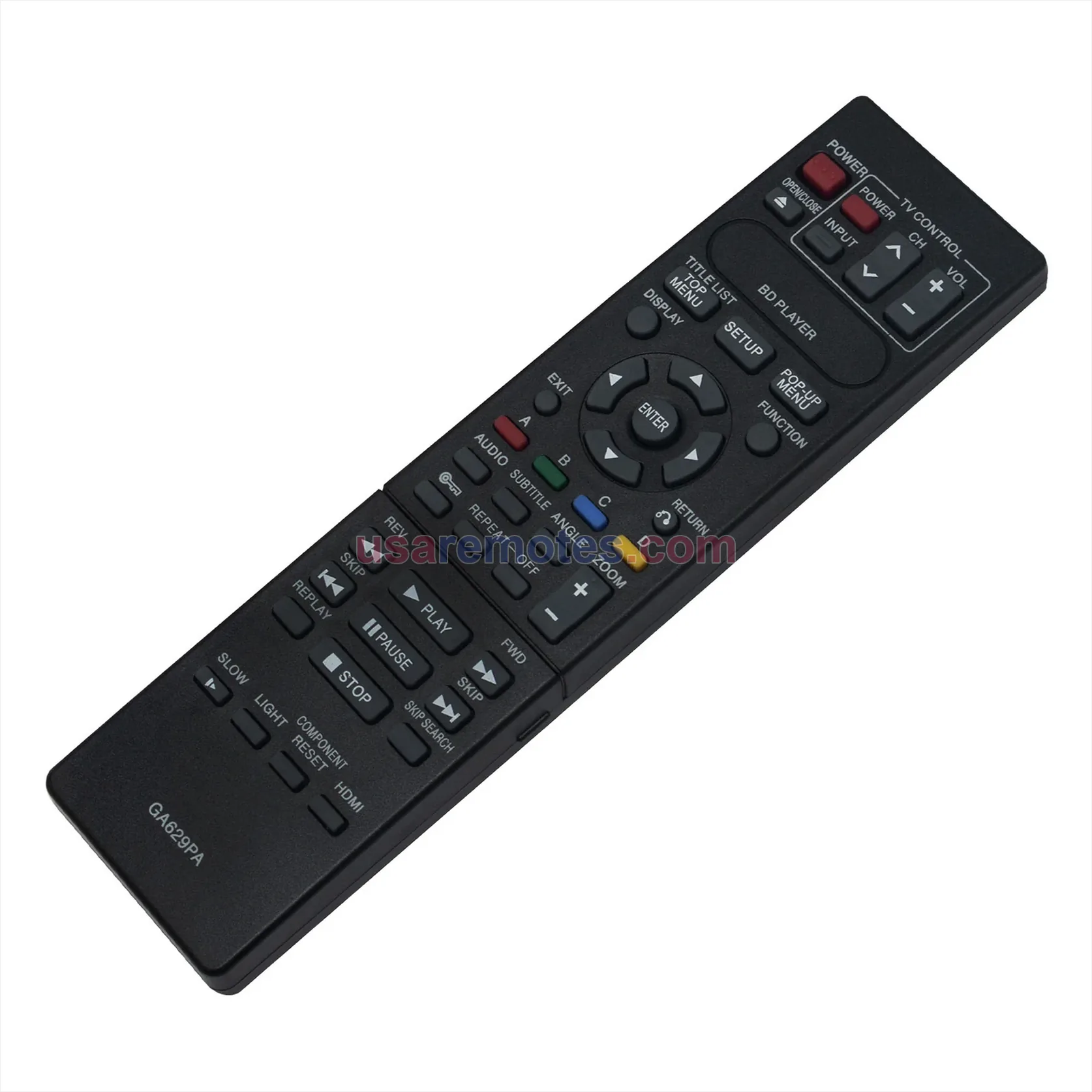 Sharp BD-HP20U remote control replacement Sharp BD-HP20U remote control replacement