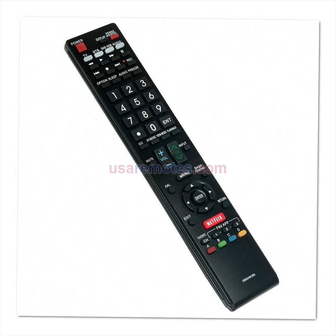 Sharp C52C6400U remote control replacement Sharp C52C6400U remote control replacement