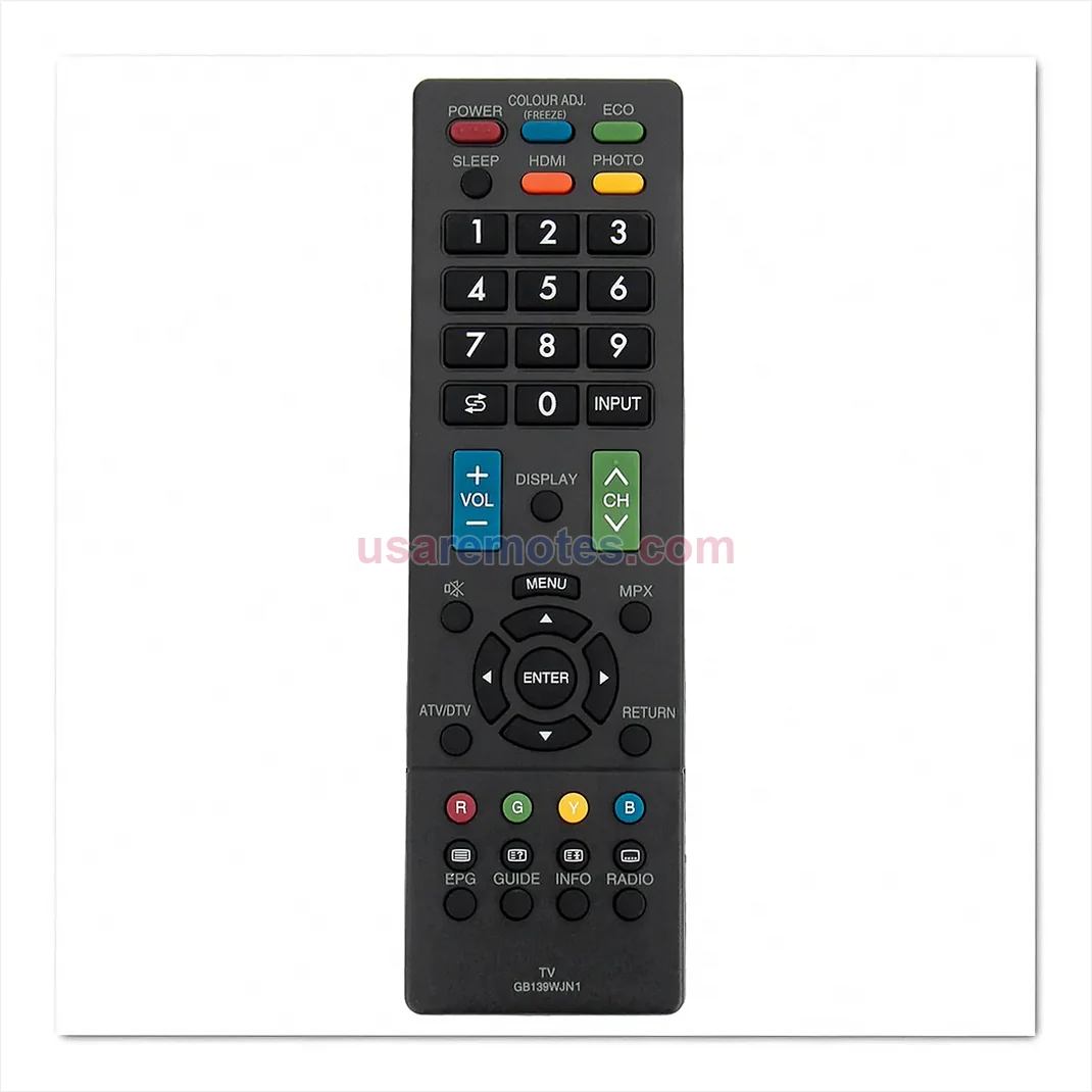 Sharp LC-24DV24U remote control replacement Sharp LC-24DV24U remote control replacement