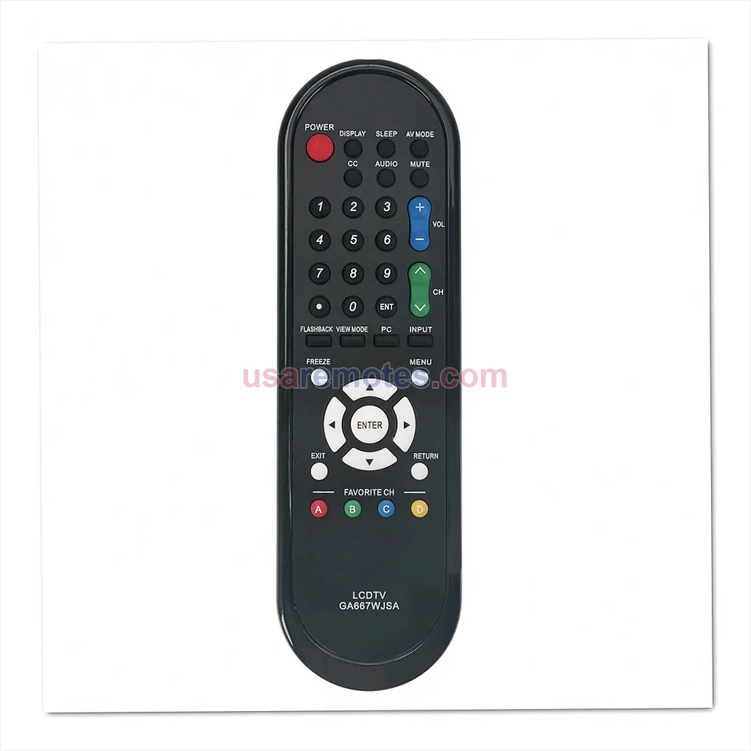 Sharp LC-32D44V remote control replacement Sharp LC-32D44V remote control replacement