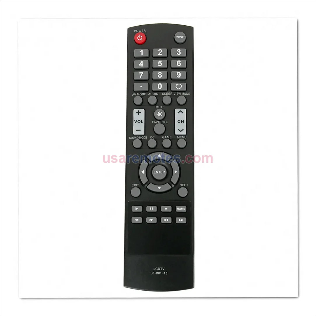 Sharp LC-32LB370U remote control replacement Sharp LC-32LB370U remote control replacement