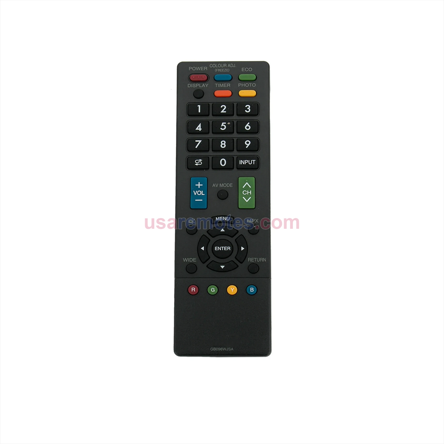 Sharp LC-32LE155M remote control replacement Sharp LC-32LE155M remote control replacement