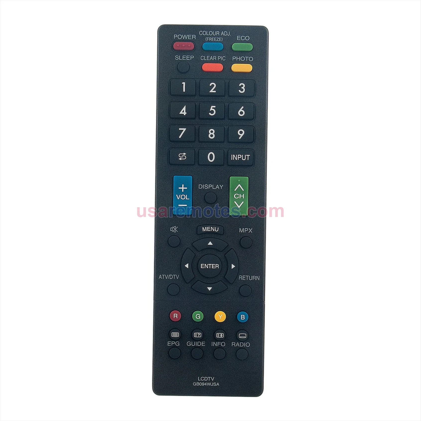 Sharp LC-39LK752E remote control replacement Sharp LC-39LK752E remote control replacement