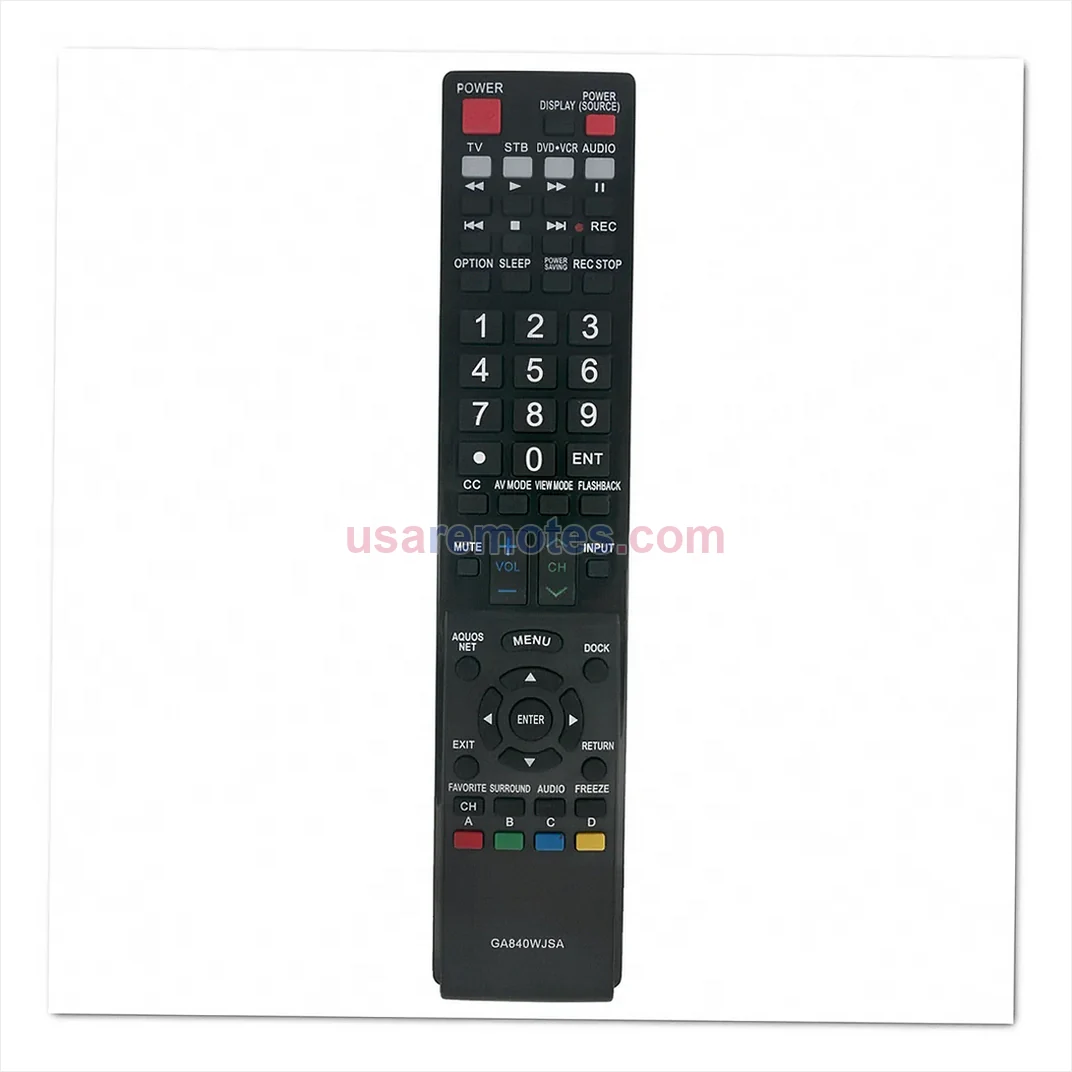 Sharp LC-40LE810UN remote control replacement Sharp LC-40LE810UN remote control replacement