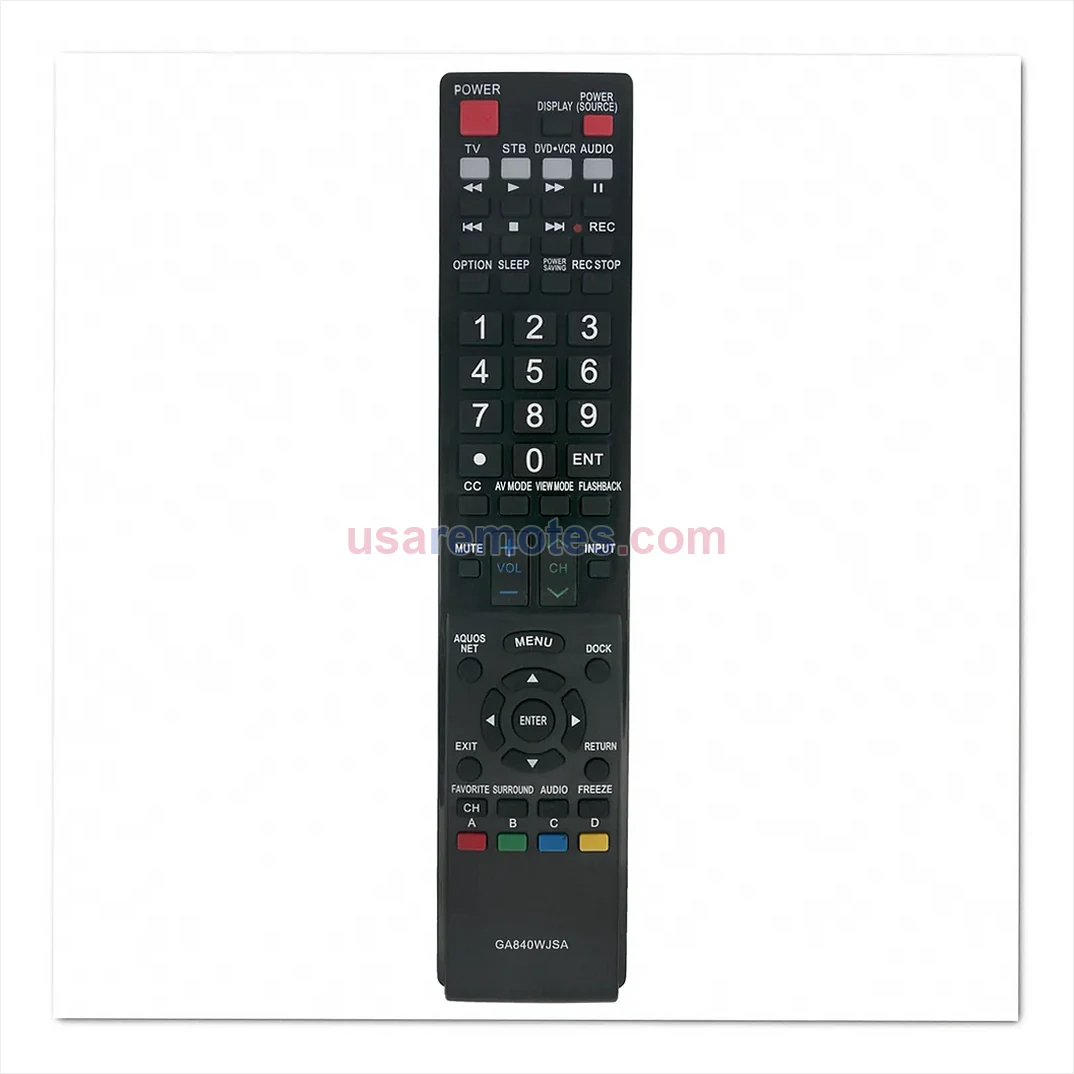 Sharp LC-40LE820UN remote control replacement Sharp LC-40LE820UN remote control replacement