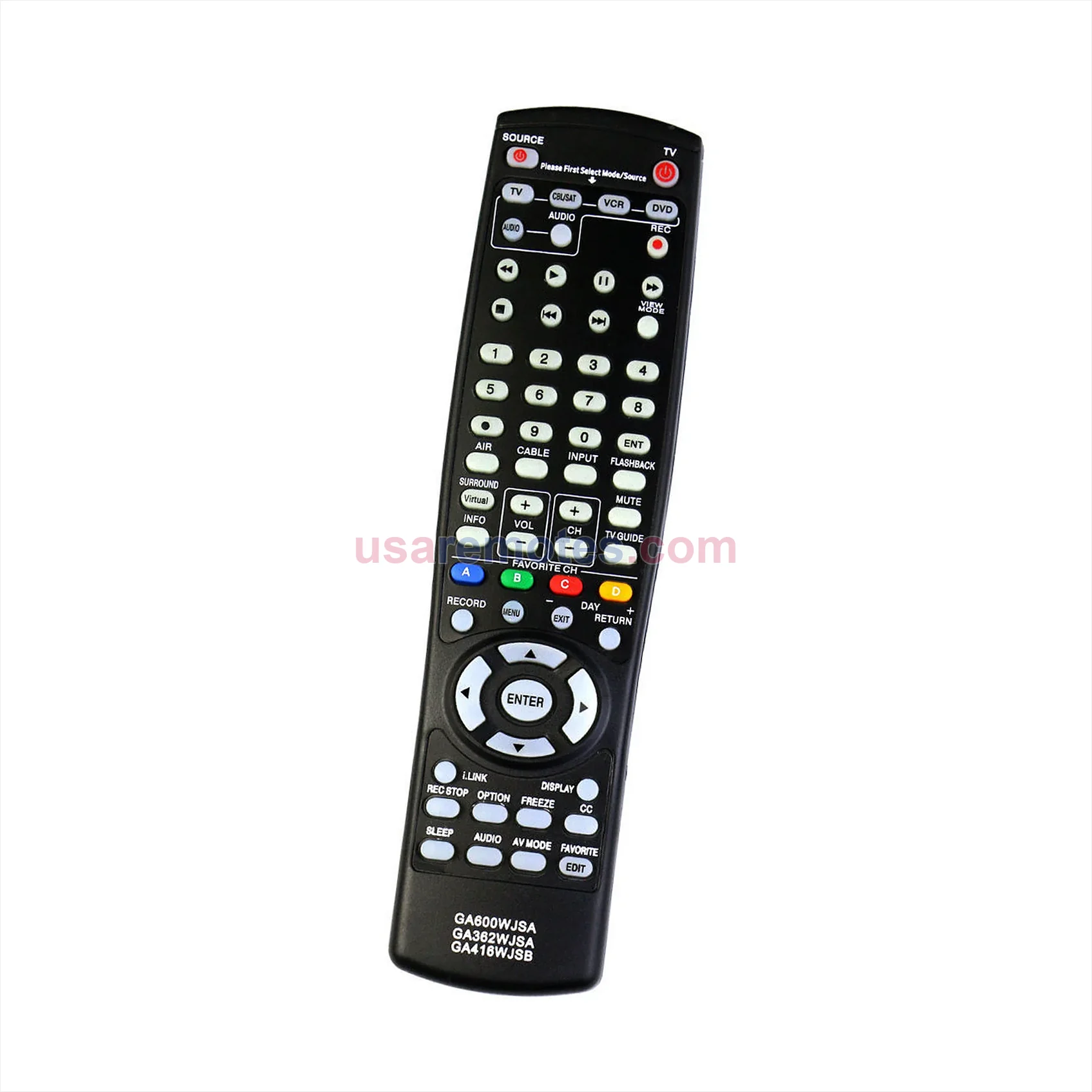 Sharp LC-46D62U remote control replacement Sharp LC-46D62U remote control replacement