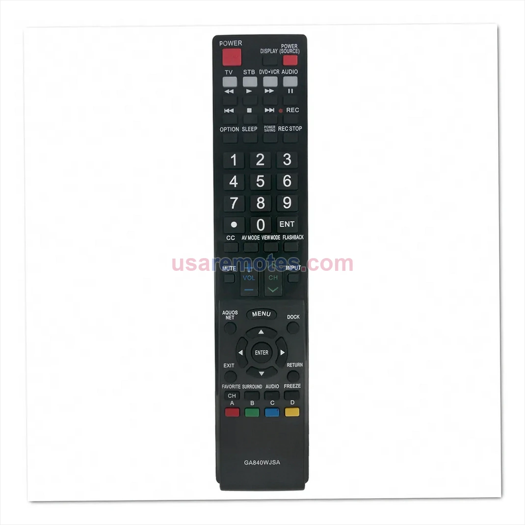 Sharp LC-46LE810UN TV remote control replacement Sharp LC-46LE810UN TV remote control replacement