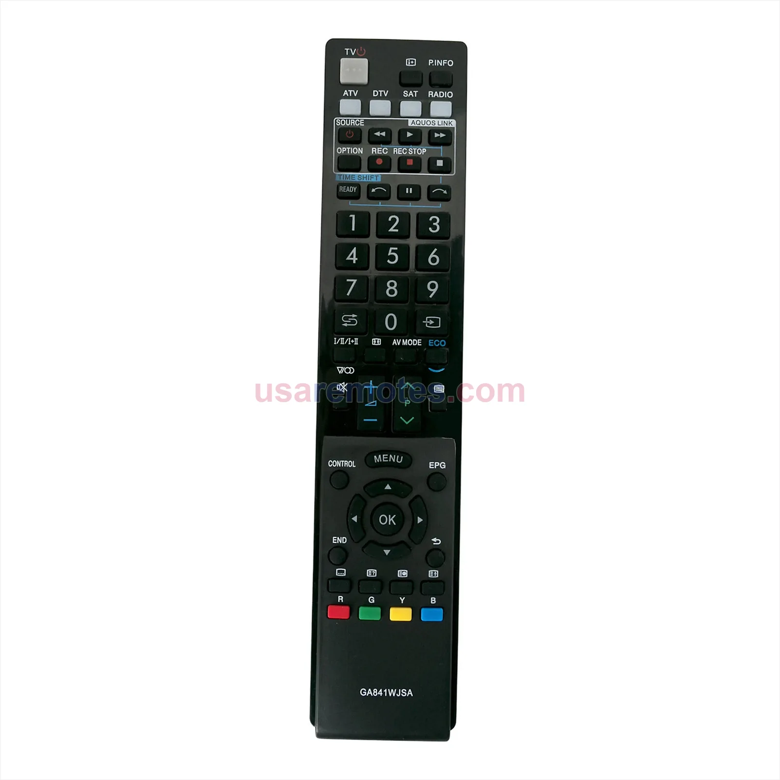 Sharp LC-46LE820ERU remote control replacement Sharp LC-46LE820ERU remote control replacement