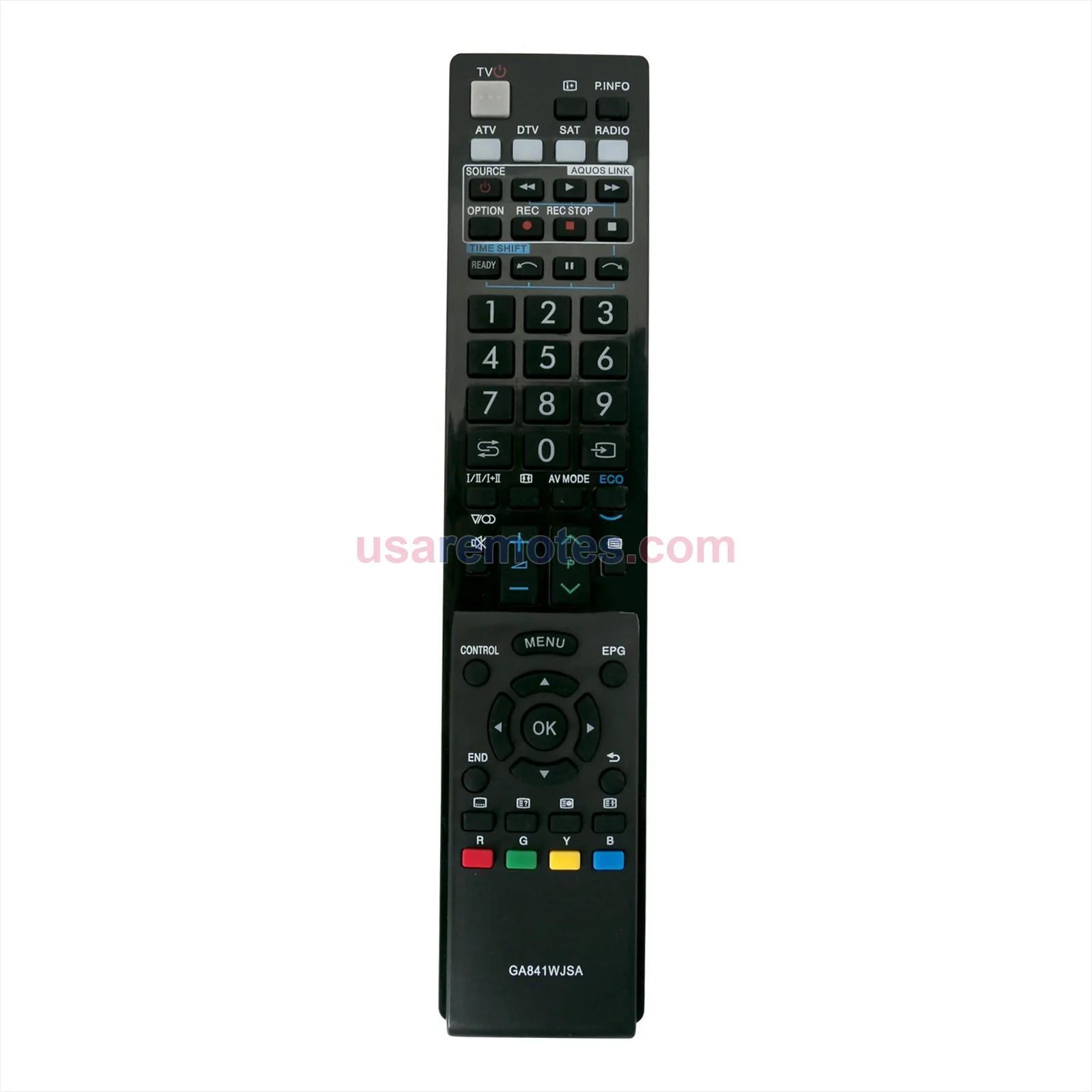 Sharp LC-46LU820E remote control replacement Sharp LC-46LU820E remote control replacement