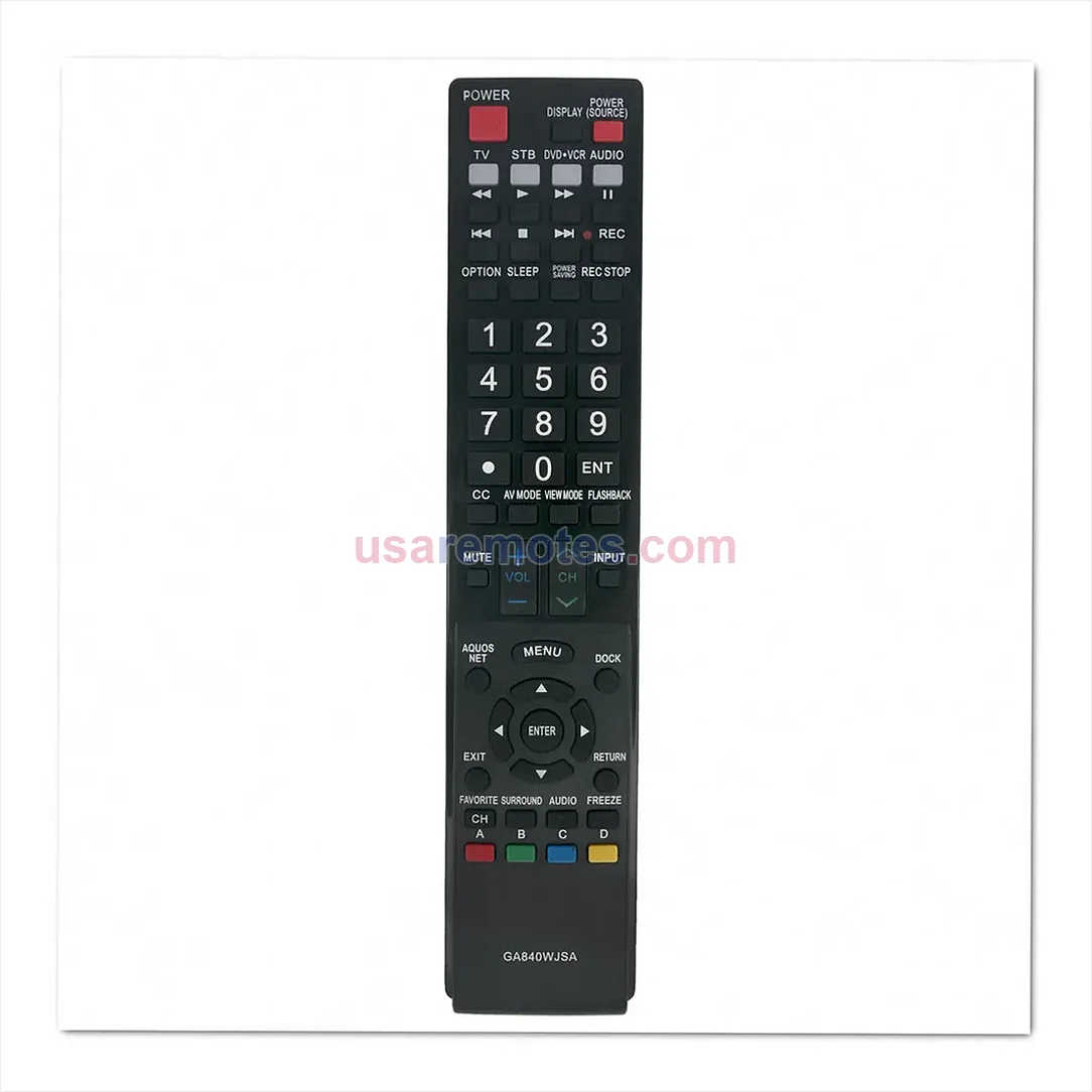 Sharp LC-52LE810UN remote control replacement Sharp LC-52LE810UN remote control replacement