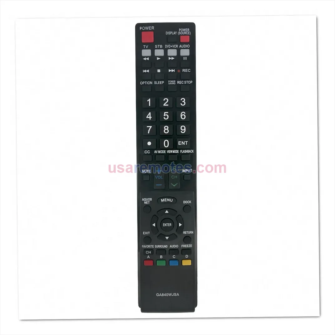 Sharp LC-52LE820 remote control replacement Sharp LC-52LE820 remote control replacement