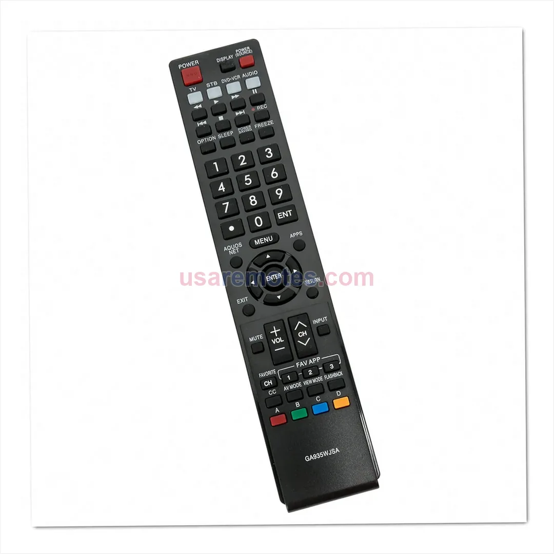 Sharp LC-52LE832U remote control replacement Sharp LC-52LE832U remote control replacement