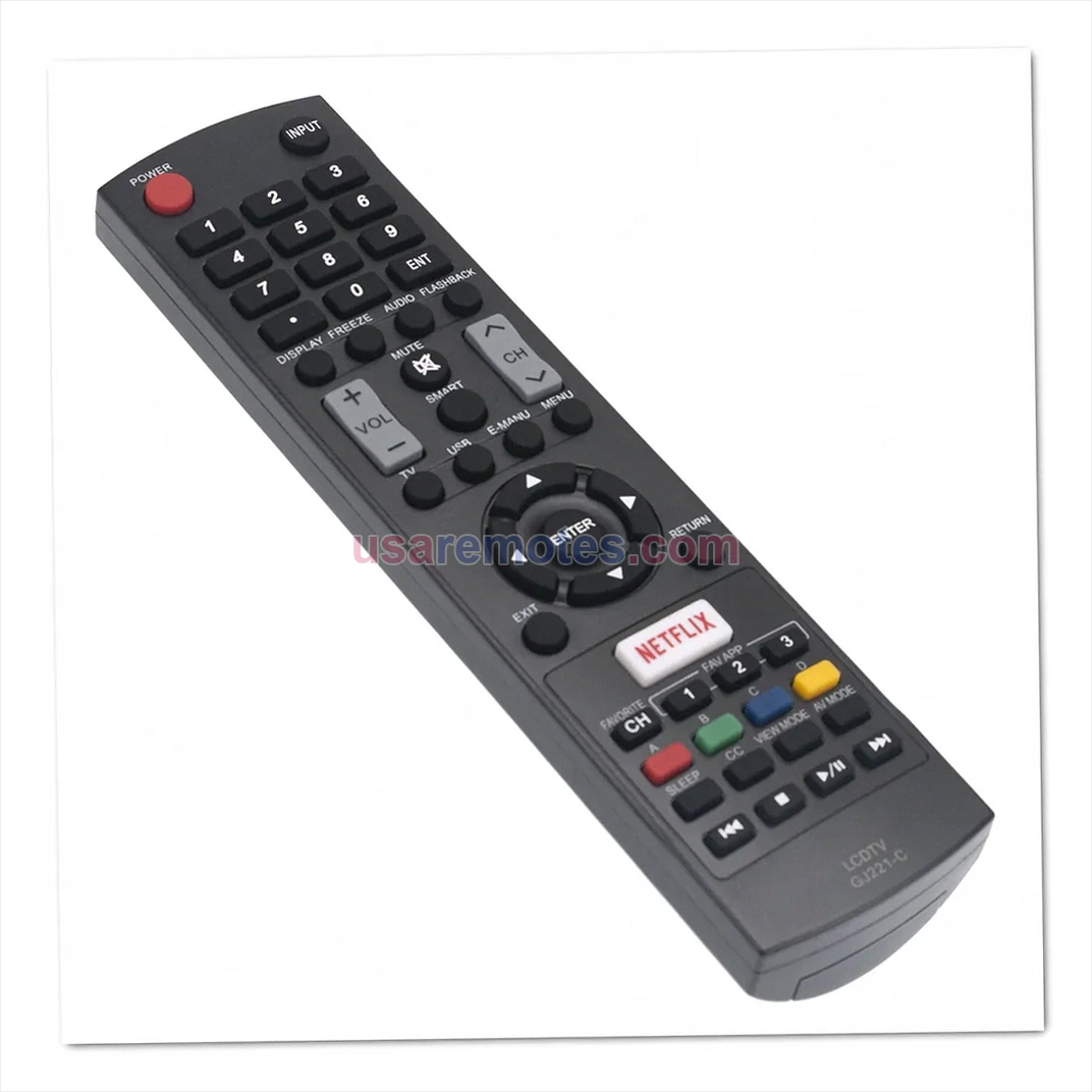 Sharp LC-55LE653U remote control replacement Sharp LC-55LE653U remote control replacement