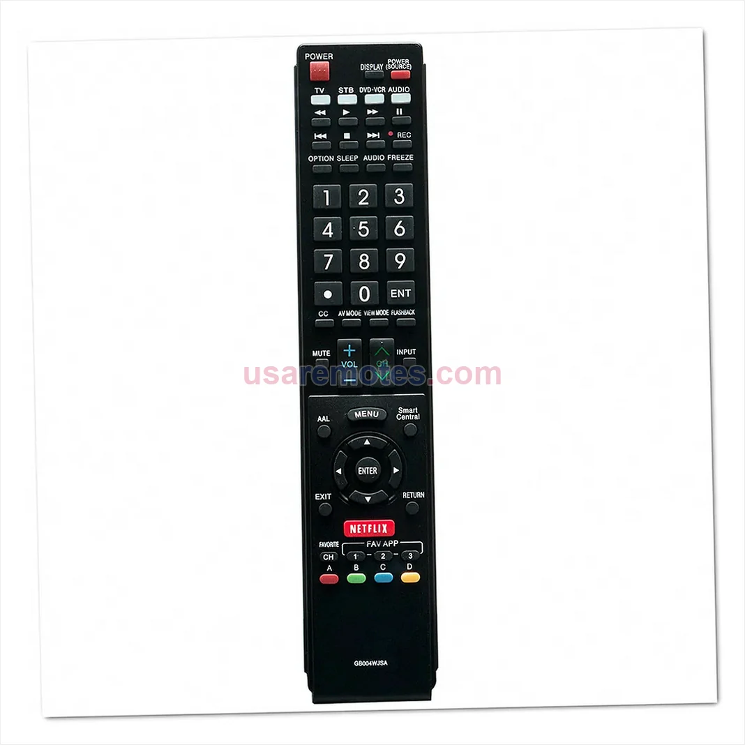 Sharp LC-60C6400 remote control replacement Sharp LC-60C6400 remote control replacement
